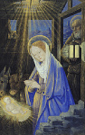 2006AF4448-01
&copy; Victoria and Albert Museum, London
The Nativity, by Jean Bourdichon. France, 1500