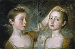 2006AM0415-01
&copy; Victoria and Albert Museum, London
Mary and Margaret Gainsborough, by Thomas Gainsborough. England, mid-18th century