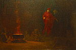 2006AV3276-01
&copy; Victoria and Albert Museum, London
Faust and Mephistopheles in Goethe's Faust, by William Henry Margetson. Great Britain, 1885