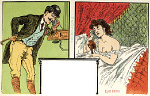 2006AB9537-01
&copy; Victoria and Albert Museum, London
Man and woman talking on the phone. Paris, France, 19th-20th century