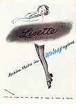 1000LM1298-01
&copy; Victoria and Albert Museum, London
Advertisement for Lisette, from The Festival of Britain guide, published by HMSO. London, UK, 1951