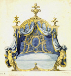 2006AM4770-01
&copy;
Design for a State bed, by John Linnell. Britain, late 18th-19th century