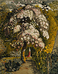 2006AP4157-01
&copy; Victoria and Albert Museum, London
In a Shoreham Garden, by Samuel Palmer. England, early 19th century