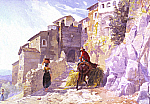 2006AM7192-01
&copy; Victoria and Albert Museum, London
Monastery of San Rocco, Olevano, by Alfred D. Fripp. England, 19th century