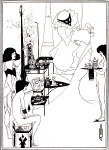 2006AR9039-01
&copy; Victoria and Albert Museum, London
The Toilet of Salome, from Salome, by Aubrey Beardsley. England, early 20th century
