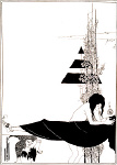 2006AR9045-01
&copy; Victoria and Albert Museum, London
The Platonic Lament, from Salome, by Aubrey Beardsley. England, 1907