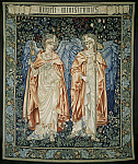 2006AT8277-01
&copy;
Angeli Ministrantes Tapestry, by Edward Burne-Jones & T.H. Dearle. England, late 19th century