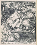 2006AM7175-01
&copy; Victoria and Albert Museum, London
Frontispiece to Goblin Market and other poems, by Christina Rossetti and D. G. Rossetti. England, 1862