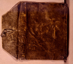 2006AW1287-01
&copy; Victoria and Albert Museum, London
Front Cover from Volume III of The Forster Codex, by Leonardo da Vinci. Italy, 15th-16th century