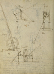 2006AW1794-01
&copy; Victoria and Albert Museum, London
Text and sketches, by Leonardo da Vinci. Italy, 15th-16th century