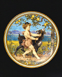 2006AW2772-01
&copy; Victoria and Albert Museum, London
Plaque, by William Stephen Coleman. England, mid-19th century