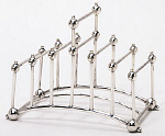 2006AM6352-01
&copy; Victoria and Albert Museum, London
Toast rack, by Christopher Dresser. Birmingham, England, 19th century
