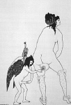 2006AP3436-01
&copy; Victoria and Albert Museum, London
The Toilet of Lampito, by Aubrey Beardsley. England, 19th century