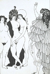 2006AT8043-01
&copy; Victoria and Albert Museum, London
Lysistrata Haranguing The Athenian Women, by Aubrey Beardsley. England, 19th-20th century