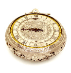 2006BD0042-01
&copy;
Clock watch, by Edward East. London, England, mid 17th century