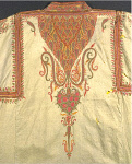 2006AN8017-01
&copy;
Man's shirt, detail. Kashmir, India, 19th century