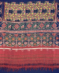 2006AT3425-01
&copy;
Patola. Gujarat, India, 19th-20th century