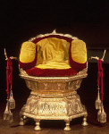 2006AN8724-01
&copy; Victoria and Albert Museum, London
Maharaja Ranjit Singh's throne, by Hafiz Muhammad Multani. India, 1820-30 (PSR V29506)