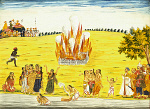 2006AV2743-01
&copy; Victoria and Albert Museum, London
Sati ceremony. India, early 19th century
