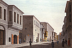 2006BG1010-01
&copy; Victoria and Albert Museum, London
A Street in Pera, Istanbul. Turkey, 1809