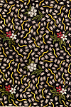 1006BE9479-01
&copy;
Worm-like organic textile design. France, 19th century