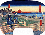 2006AN3645-01
© Victoria and Albert Museum, London
New Year's Sunrise at Susaki, by Utagawa Hiroshige I. Japan, 1856 2006AN3645-01
© Victoria and Albert Museum, London
New Year's Sunrise at Susaki, by Utagawa Hiroshige I. Japan, 1856