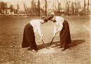 2006BH5387-01
&copy; Victoria and Albert Museum, London
The bully off, photo Andrew Pitcairn-Knowles. Berlin, 1899