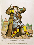 2006BD6205-01
&copy; Victoria and Albert Museum, London
Mr Grimaldi as a Clown. London. England, 1833