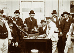 2006AC3354-01
&copy; Andrew Pitcairn-Knowles
Fishing with Guns, photo Andrew Pitcairn-Knowles. Belgium, early 20th century