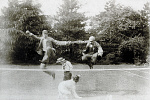 1206BB2210-01
&copy;
Family Sports. Wimbledon, England, 1890