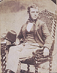 2006AM3305-01
&copy; Victoria and Albert Museum, London
Richard Ansdell R.A. as a young man, photo Horne & Thornethwaite. England, 19th century