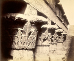 2006BF4005-01
&copy; Victoria and Albert Museum, London
Portion of the Portico of the Temple, photo Francis Bedford. Esneh, Egypt, 19th century