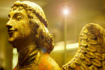 1000SC1488-01
© Stuart Cox
The Angel of the Annunciation, detail. France, early 15th century 1000SC1488-01
© Stuart Cox
The Angel of the Annunciation, detail. France, early 15th century
