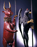 2006AM2303-01
&copy; Victoria and Albert Museum, London
Heraldic Bull and Gryphon. England, early 16th century