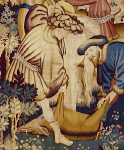 2006BF7030-01
&copy;
Devonshire Hunting Tapestry detail. Netherlands, 15th century