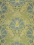 2006AH0235-01
&copy; Victoria and Albert Museum, London
The Saladin wallpaper, by C.F.A Voysey. England, 19th century
