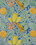 2006AM5039-01
&copy;
Textile design, by C.F.A. Voysey. England, early 20th century