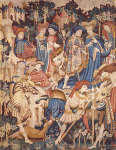 2006BF6987-01
&copy;
Devonshire Hunting Tapestry detail. Netherlands, 15th century
