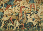 2006BF7007-01
&copy;
Devonshire Hunting Tapestry detail. Netherlands, 15th century
