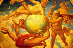 1000SC1517-01
&copy; Stuart Cox
The Pursuit of Art by Man, detail, by F.W.Moodyl. London, England, 19th century